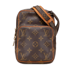 Louis Vuitton B Louis Vuitton Brown Monogram Canvas Canvas Monogram Mini Amazone France