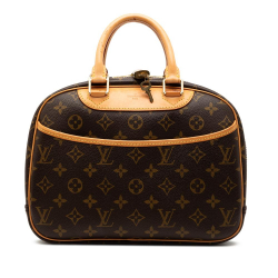 Louis Vuitton B Louis Vuitton Brown Monogram Canvas Fabric Monogram Trouville France