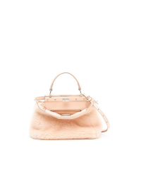 Fendi Mini Mouton Peekaboo Bag