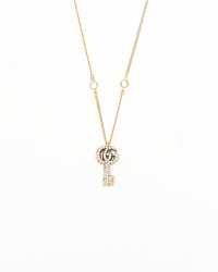 Gucci Key Rhinestone Necklace