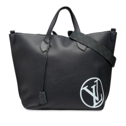 Louis Vuitton B Louis Vuitton Blue Navy Calf Leather Taurillon East Side Tote GM Spain