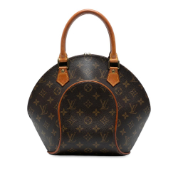 Louis Vuitton B Louis Vuitton Brown Monogram Canvas Fabric Monogram Ellipse PM France