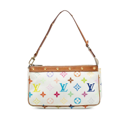 Louis Vuitton White Monogram Multicolore Pochette Accessoires Spain