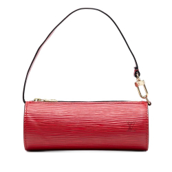Louis Vuitton AB Louis Vuitton Red Epi Leather Leather Epi Pochette Papillon France