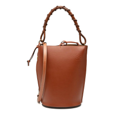 Loewe B LOEWE Brown Calf Leather Gate Bucket Bag Spain