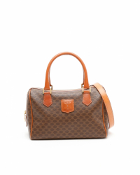 Celine Céline Macadam Boston Bag