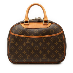 Louis Vuitton B Louis Vuitton Brown Monogram Canvas Fabric Monogram Trouville France