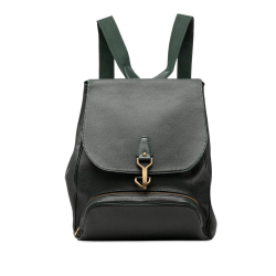 Louis Vuitton B Louis Vuitton Green Dark Green Taiga Leather Leather Taiga Cassiar France