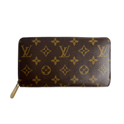 Louis Vuitton Zippy Canvas Compact Wallet Monogram