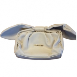 Love Moschino Eco Leather Bow Handle Shoulder Bag