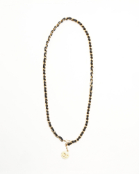 Chanel Leather Chain Belt