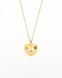 Saint Laurent Heart Necklace