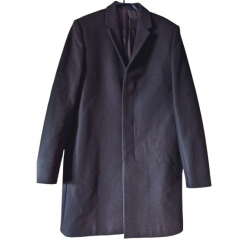 Cos Eleganter Wollmantel in marineblau T. 46, NEUF