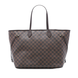 Louis Vuitton B Louis Vuitton Brown Damier Canvas Fabric Damier Ebene Neverfull GM France