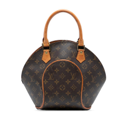 Louis Vuitton B Louis Vuitton Brown Monogram Canvas Fabric Monogram Ellipse PM France