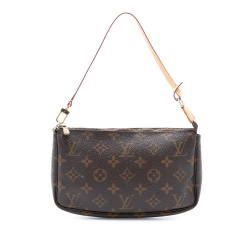 Louis Vuitton B Louis Vuitton Brown Monogram Canvas Fabric Monogram Pochette Accessoires France