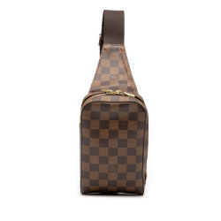 Louis Vuitton AB Louis Vuitton Brown Damier Canvas Fabric Damier Ebene Geronimos Spain