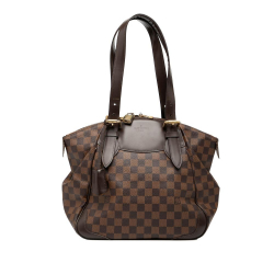 Louis Vuitton B Louis Vuitton Brown Damier Canvas Fabric Damier Ebene Verona MM France