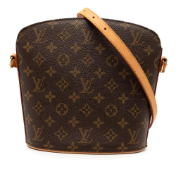 Louis Vuitton B Louis Vuitton Brown Monogram Canvas Fabric Monogram Drouot France