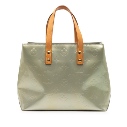 Louis Vuitton AB Louis Vuitton Gray Vernis Leather Leather Monogram Vernis Reade PM France