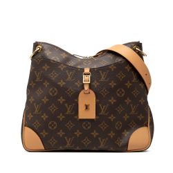 Louis Vuitton AB Louis Vuitton Brown Monogram Canvas Fabric Monogram Odeon MM France