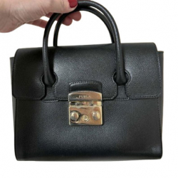 Furla Sac à main en cuir avec bandoulière