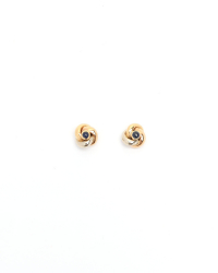 Cartier Vintage Sapphire Baby Trinity Earrings