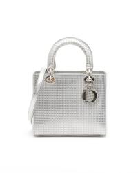 Christian Dior Medium Microcannage Lady Dior Bag