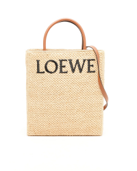 Loewe A4 Raffia Tote Bag