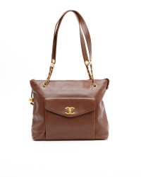 Chanel CC Caviar Tote Bag