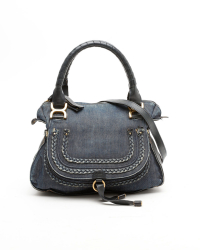 Chloé Medium Denim Marcie Bag