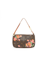 Louis Vuitton X Stephen Sprouse Roses Pochette Accessoires Bag