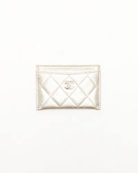 Chanel Coco Mark Matelasse Card Holder