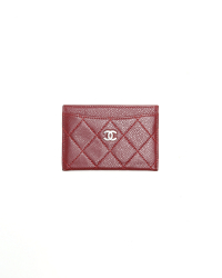 Chanel Coco Mark Matelasse Card Holder