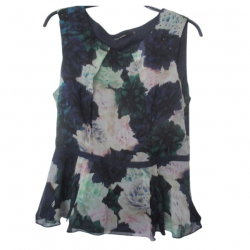 Karen Millen Blouse 100% silk 38