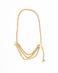 Chanel Coco Mark 3-Row Chain Belt