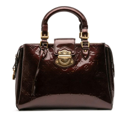 Louis Vuitton B Louis Vuitton Purple Vernis Leather Leather Monogram Vernis Melrose Avenue France