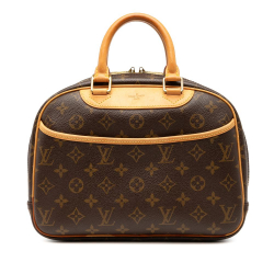 Louis Vuitton B Louis Vuitton Brown Monogram Canvas Fabric Monogram Trouville France