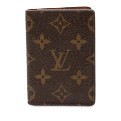 Louis Vuitton B Louis Vuitton Brown Monogram Canvas Fabric Monogram Pocket Organizer France