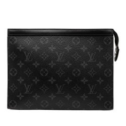 Louis Vuitton AB Louis Vuitton Black Monogram Canvas Fabric Monogram Eclipse Pochette Voyage MM France