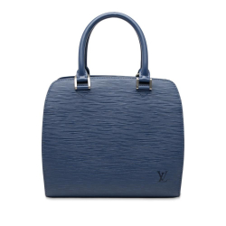 Louis Vuitton AB Louis Vuitton Blue Midnight Blue Epi Leather Leather Epi Pont Neuf France