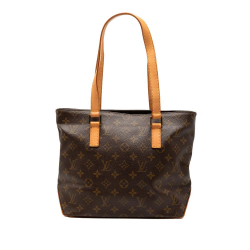 Louis Vuitton B Louis Vuitton Brown Monogram Canvas Fabric Monogram Cabas Piano France