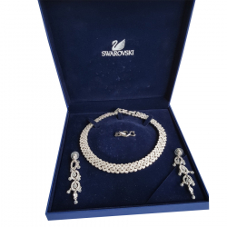 Swarovski Necklace & Earrings