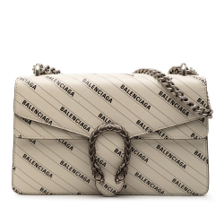 Gucci AB Gucci White Off White Calf Leather The Hacker Project Small Dionysus Shoulder Bag Italy