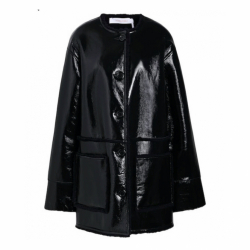 See By Chloé Mantel aus Schafsfell