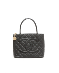 Chanel Caviar Medallion Tote Bag
