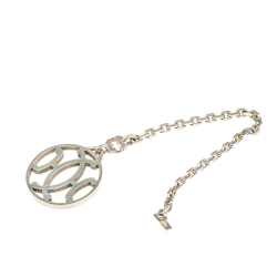 Hermès B Hermès Silver Palladium Metal Plated H Logo Bag Charm France