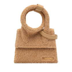 Jacquemus AB Jacquemus Brown Raffia Natural Material Boucle Le Chiquito Noeud Spain