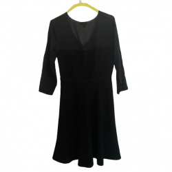 DKNY Black pannel dress