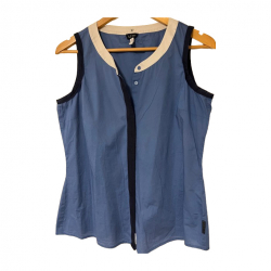 Armani Jeans Débardeur en coton boutonné